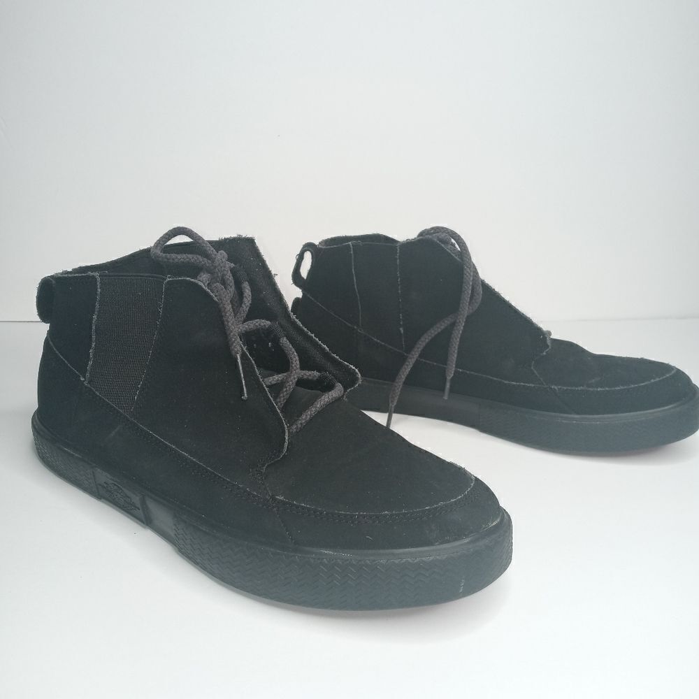 Air Jordan Grown Girls Black Leather 428891 007 size 6Y/38.5